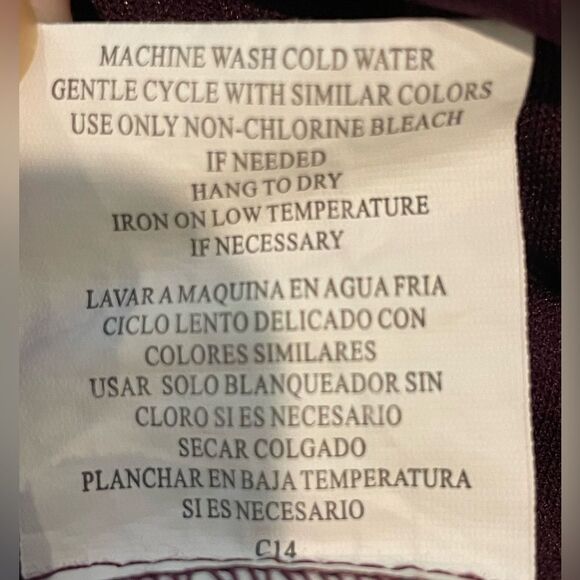 As U Wish V-Neck Tie Front Cropped Jumpsuit Purple Tan Stripe Size Large - Picture 10 of 10